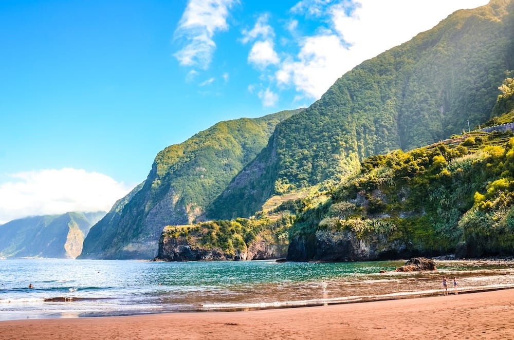 Seixal Beach einer der schönsten Strände auf Madeira