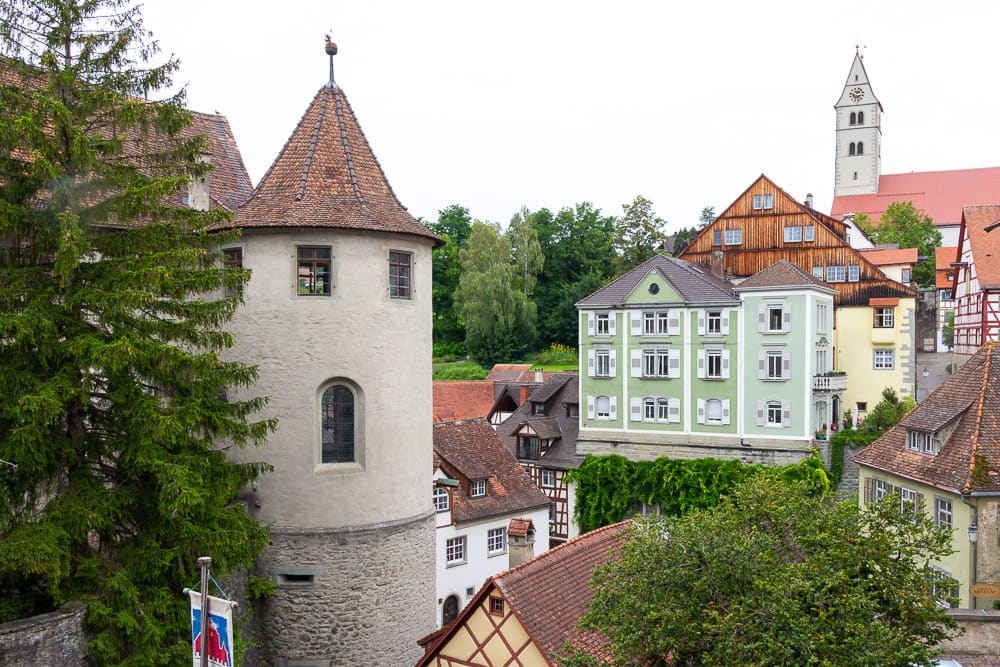 Besuch der Burg Meersburg am Bodensee mit Kindern