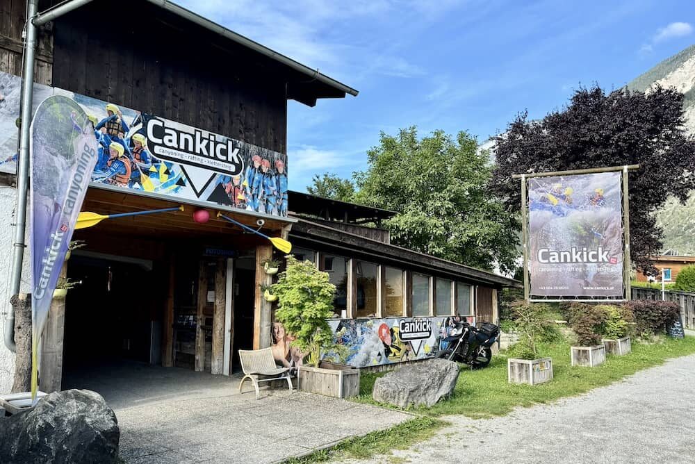 Rafting im Ötztal bei Cancick