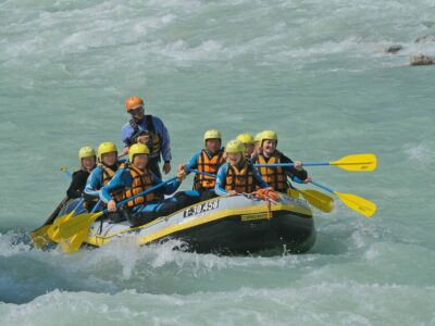 Rafting mit Kindern im Ötztal