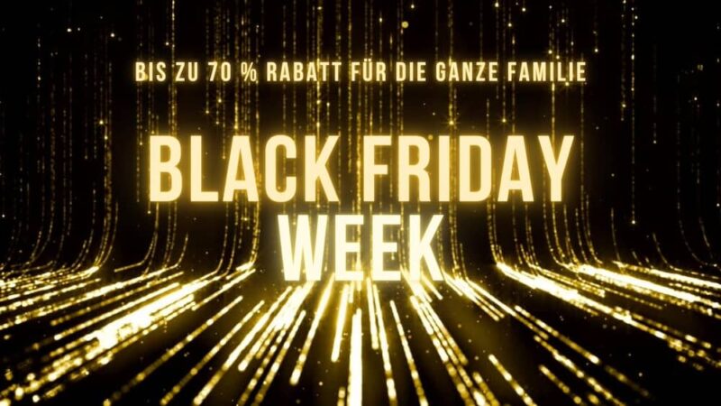 Black Friday Reisen und Spielzeug